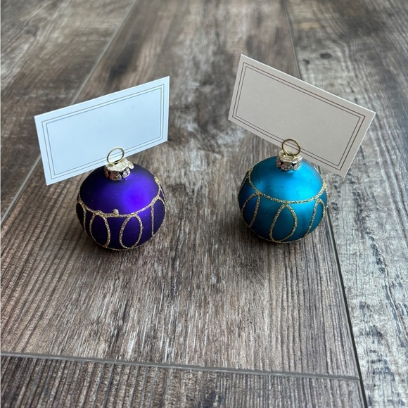 Pier 1 Imports Ornament Place Card Holders - Picture 2 of 6